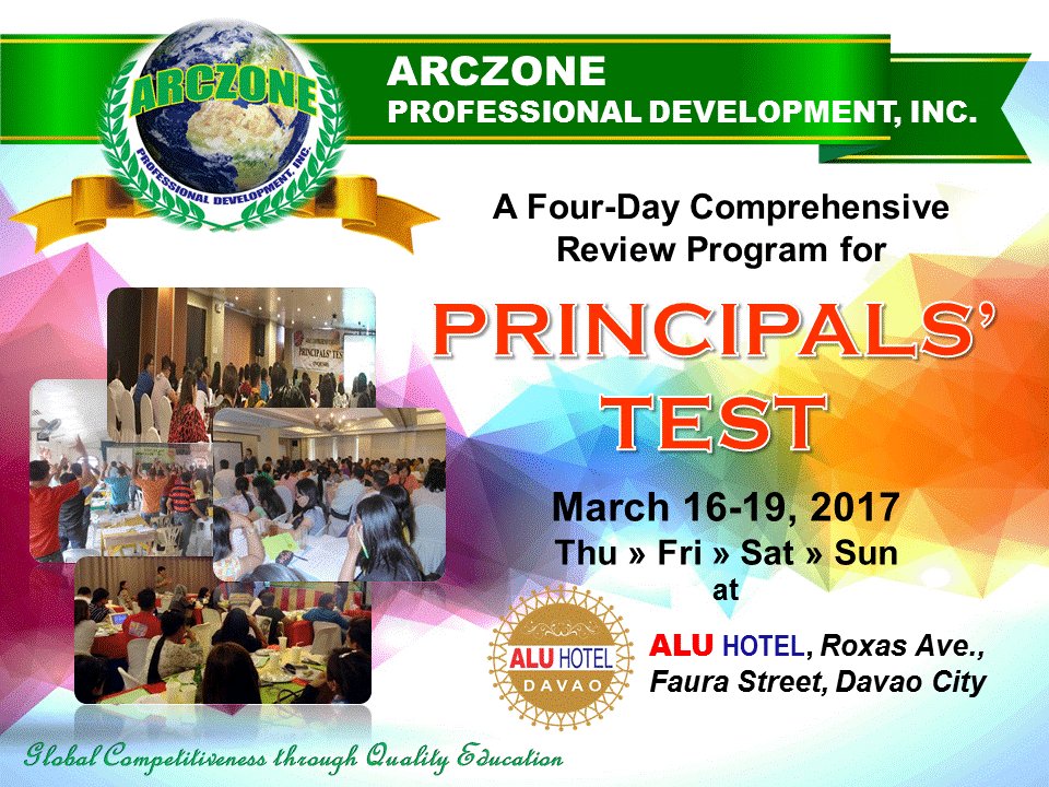 ARCZONE_ProfDev's tweet image. Maayong Buntag @DepEd_Davao!
BE ONE OF THE SCHOOL HEADS/PRINCIPALS IN THE PHILIPPINES!
contact us at: 09157959068/arczone_eduphil@yahoo.com.
