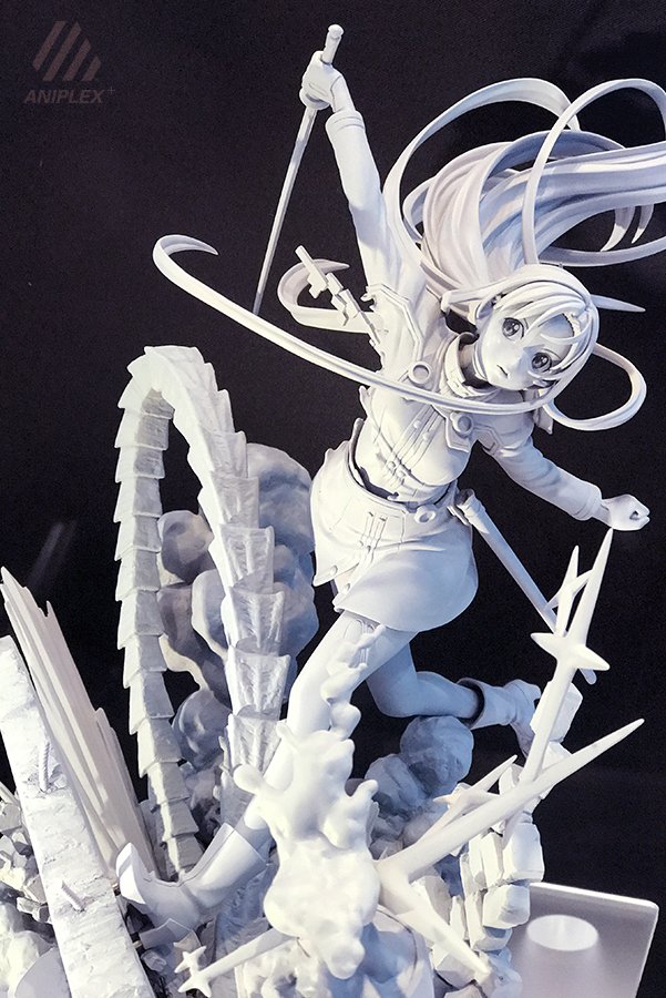 アスナ 1/8スケール ジオラマフィギュア