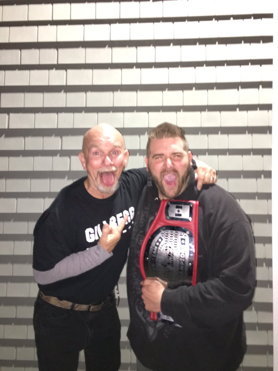 GrimsToyShow's tweet photo. HAHA @SWFwrestling247 WAS LIT!! #GillbergWrestlemania https://t.co/D4w9o5fwT3