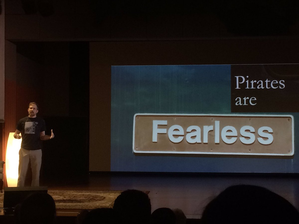 dukelyer's tweet photo. Become a Ninja Pirate like @teachertechpaul #VTcom https://t.co/DPZSs6AgtX