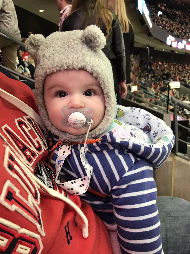 SamTheEMT's tweet image. This little bear is desperate for a #CBJ win! @BlueJacketsNHL #fifthline