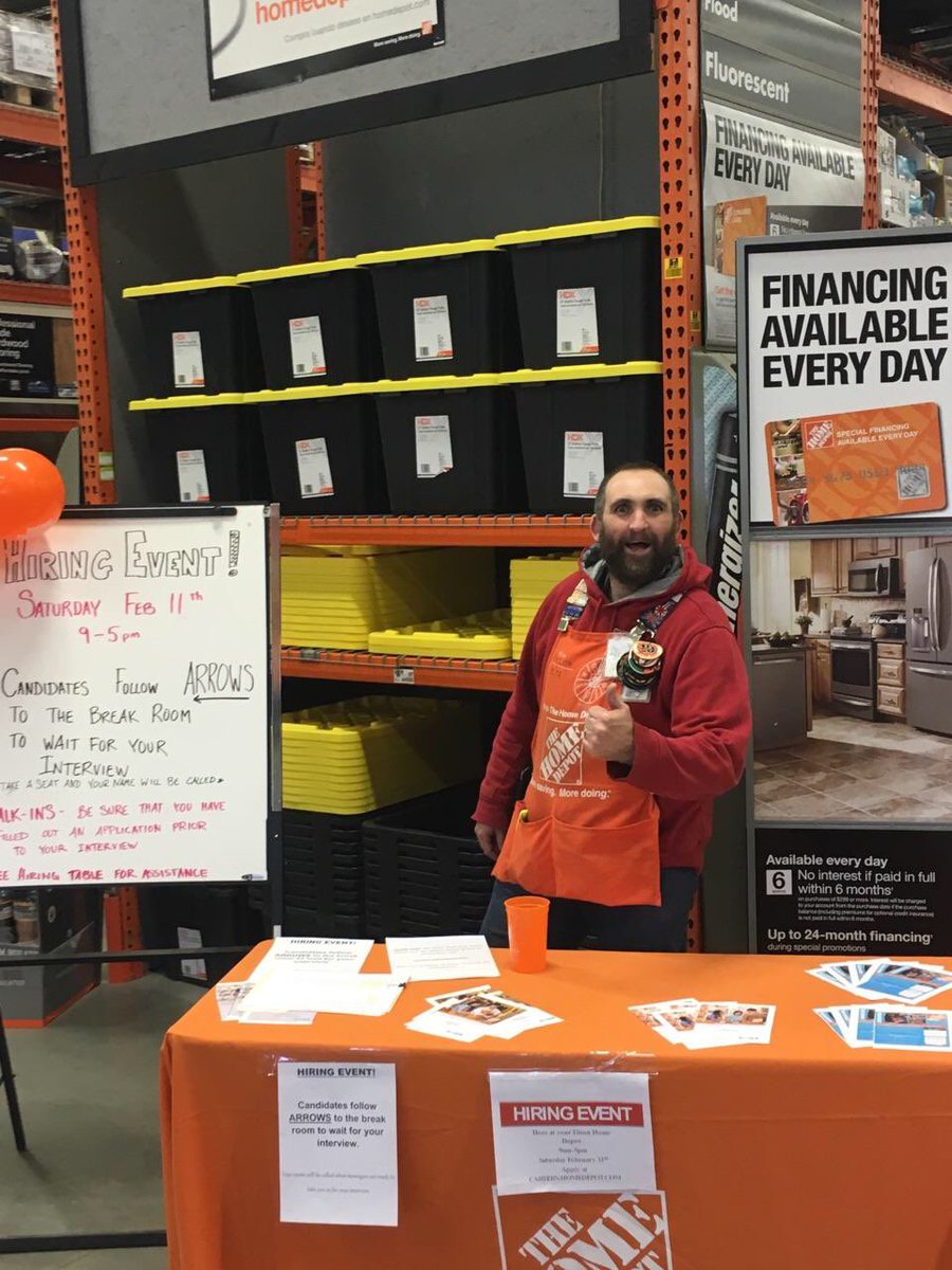 whipplenh's tweet image. Tilton, NH #3402! Awesome event today. 31 interviews! #SpringHiring @BrianKinneyTHD @Lisachiras @nh_carpenter