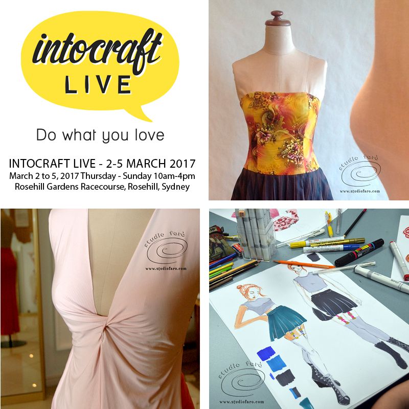 studiofaro's tweet photo. BOOK NOW! My classes at #INTOCRAFT 4/5 MAR. https://t.co/Hl7DYuqSPe #CorsetPatterns #FashionIllustration #JerseyTwistPatterns #Sydney https://t.co/jRfyDJziR7