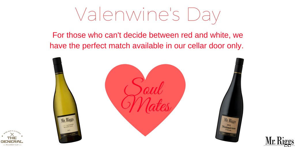 Struggling for Valentine's Day ideas? Change to Valenwine's Day & we have you covered! Available in our cellar door!