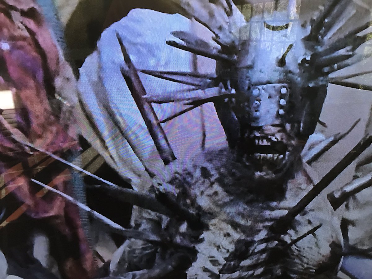Just caught a glimpse of this guy in a new <a href="/TheWalkingDead/">The Walking Dead</a> teaser during the marathon today. Sunday night!!! #TWD ☠️😜