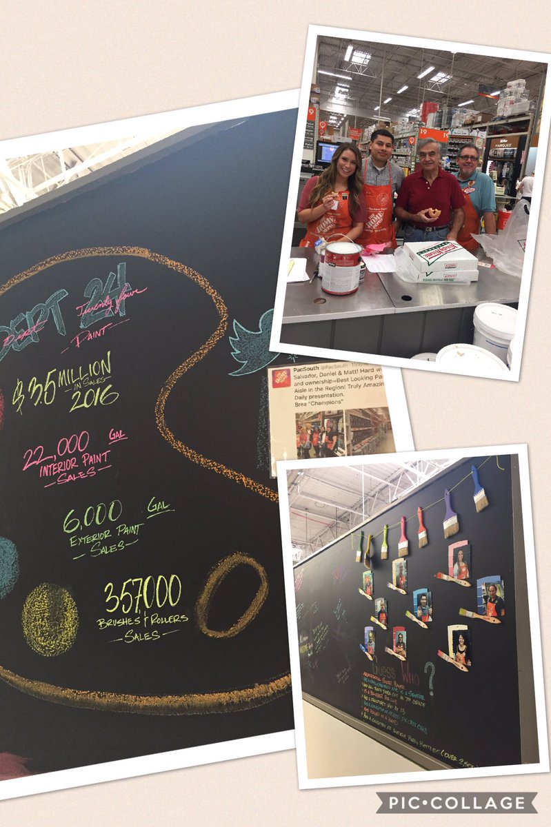 THDBrea's tweet photo. Showing recognition and love to our paint dept. Thank you team Pro ASM Salvador treating his team to some Krispy Kreme @PacSouth @NotoKara https://t.co/cfIdLpPBCc