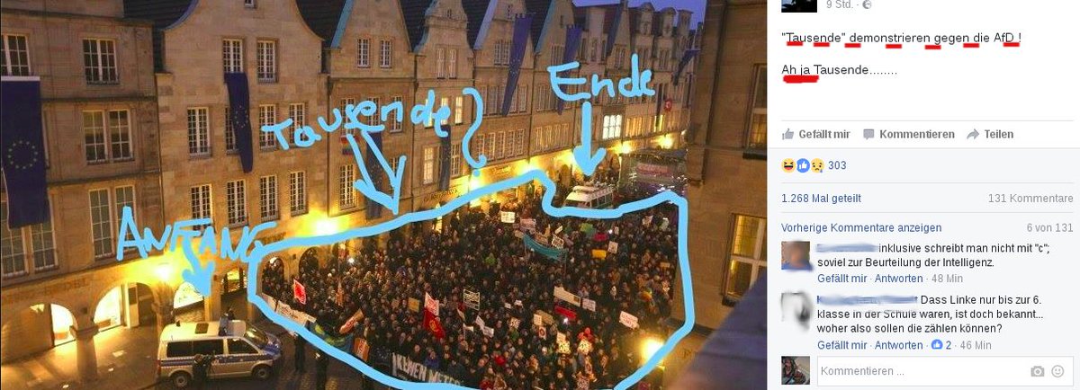 AfD_Wahrheiten's tweet photo. Redet man es sich halt so lang schön, bis die "Wahrheit" einem gefällt. #NoAfD #ms1002 https://t.co/WXv8RxIZNQ
