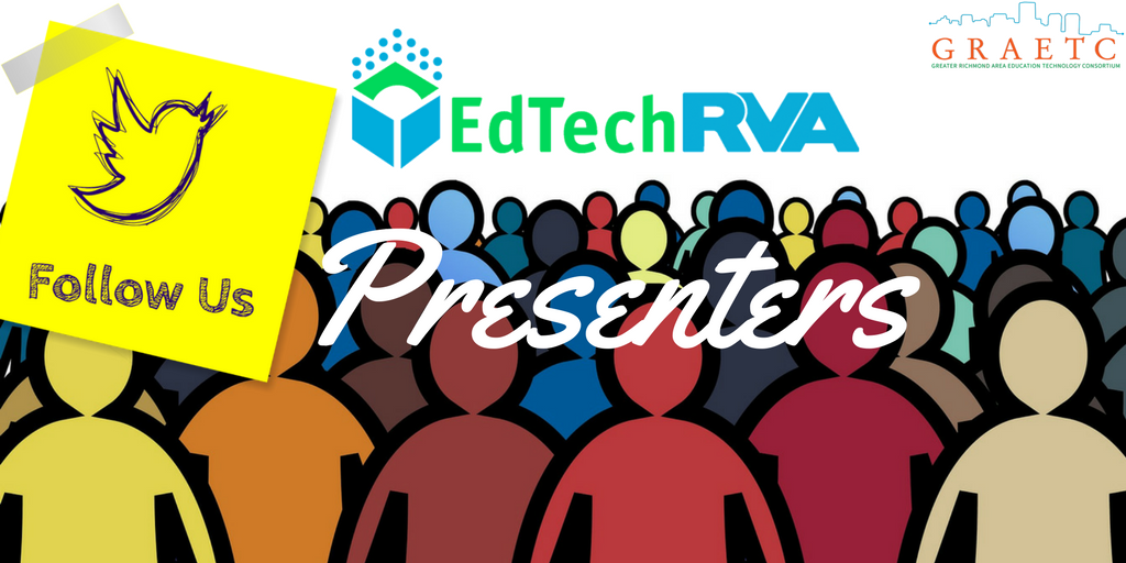 GRAETCorg's tweet photo. Follow @bvfeighner who is presenting a session at #EdTechRVA! Learn to Share with Seesaw. https://t.co/LjD2uW4oFy https://t.co/Gp6r93LnDE