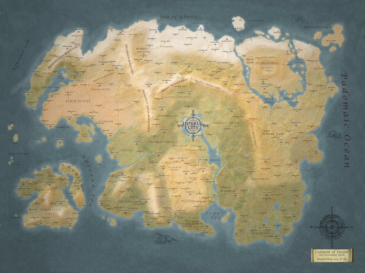 UESP_net's tweet photo. FLASH GIVEAWAY! Retweet this message to be put into a giveaway for one of our remaining Tamriel Maps. Winner chosen in three hours. https://t.co/xi5hZh9U8T