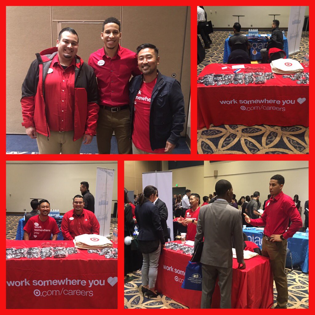 Look out 4 Target on ur campuses. Finding some great Talent at the HIRE SoCal Career Fair! #TgtOnCampus #WeAreTarget #WorkSomeWhereYou❤️