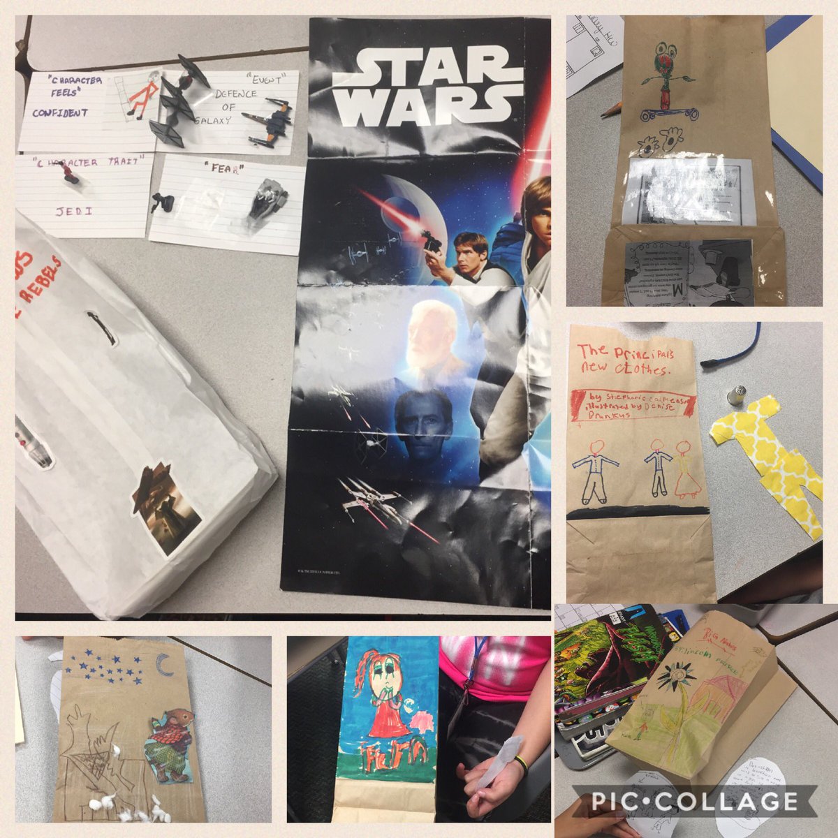 mrsvmonroy's tweet photo. Just a few of our amazing #characterbags https://t.co/yR6zCa7OAO
