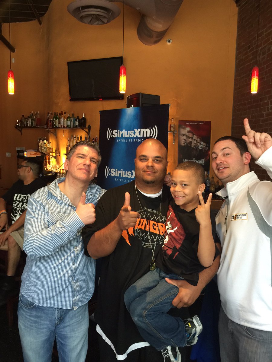 MistaMacc's tweet photo. @davidlagreca1 this is how the #BustedOpenNation rolls from the #Bay #Cali to #Dallas #TX WM weekends! #Live4Five we ARE!!! https://t.co/NVIRcgAZqe