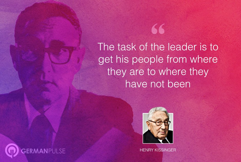 LGBT_Germany's tweet photo. A weekend thought from #HenryKissinger #inspirational #quotes #leadership https://t.co/lGV9m25zSG