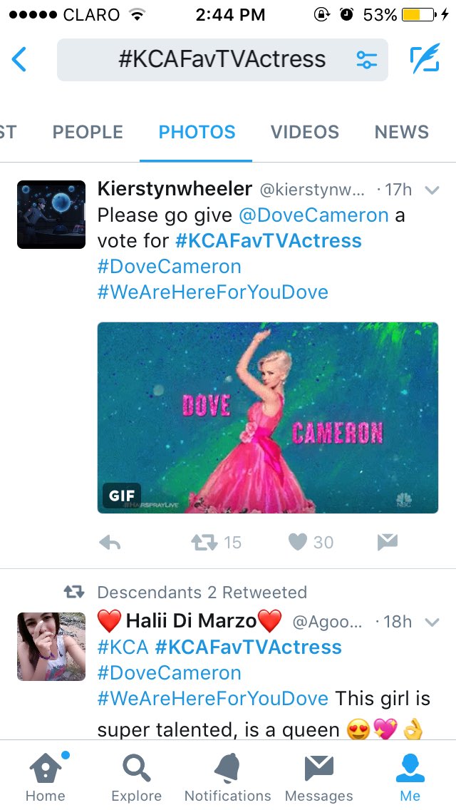 Just saying #KCAFavTVActress #DoveCameron