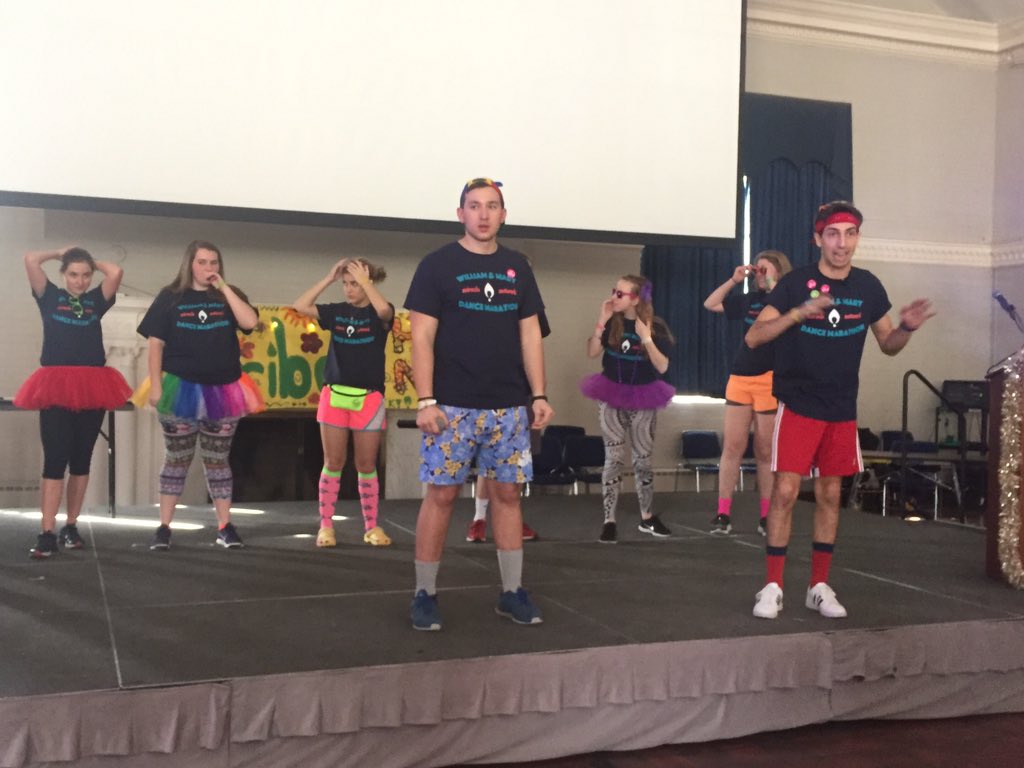 TribeTHON's tweet photo. The "moralinators" teaching us the morale dance!!! #ftk #roadto30k https://t.co/7pSA7uHVB0