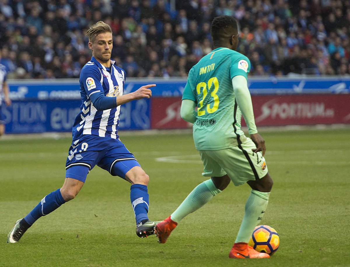 ElNacionalWeb's tweet photo. Goleada escandalosa del Barcelona sobre el Alavés de Christian Santos https://t.co/IXhLzHNCDd  https://t.co/Fjwczq8dnh