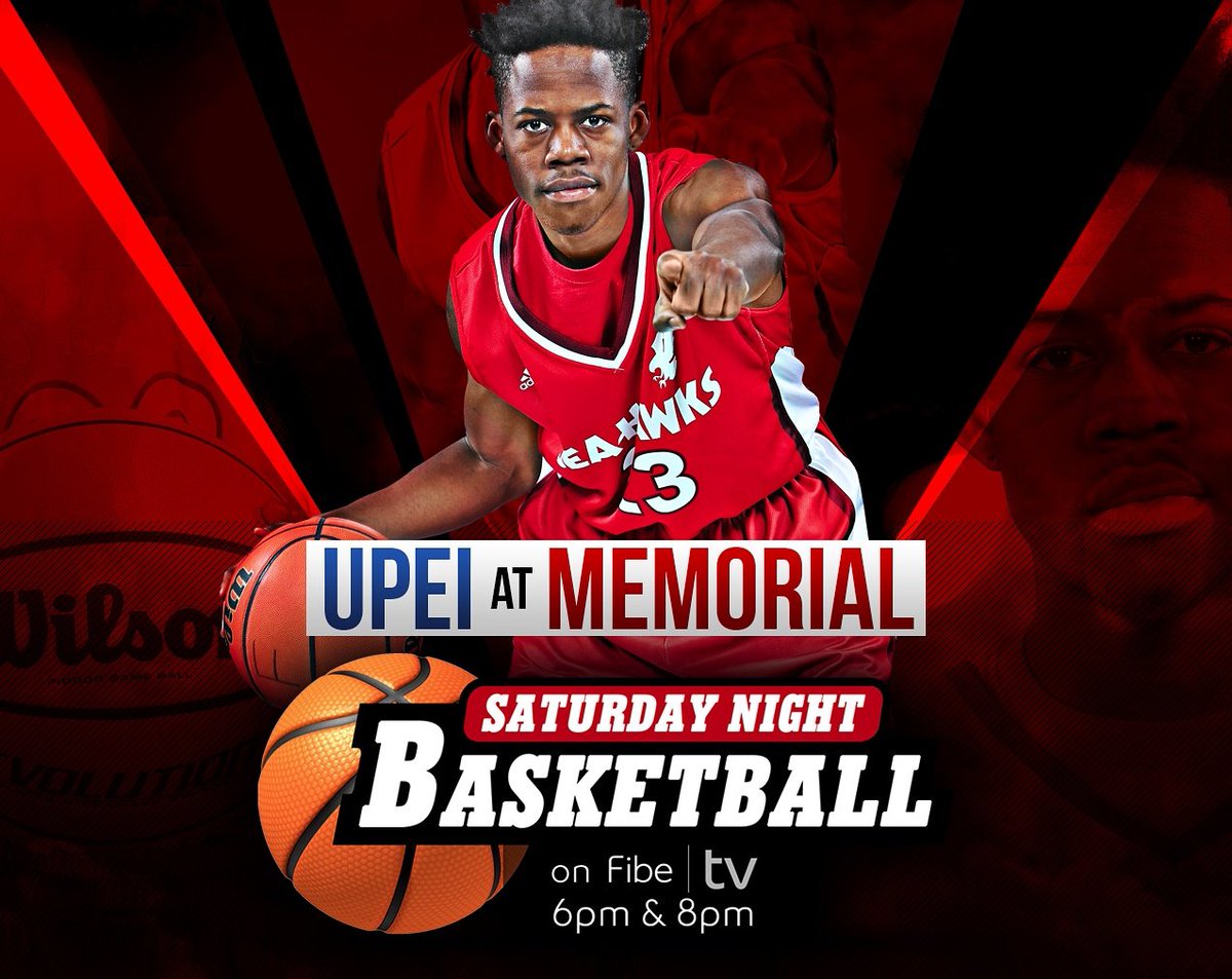 Don't miss Saturday Night Basketball on Fibe. Tonight's game features <a href="/UPEIPanthers/">UPEI Panthers</a> at <a href="/MUNathletics/">Memorial Sea-Hawks</a> live on <a href="/Bell_Aliant/">Bell Aliant</a> @TV1_Atlantic