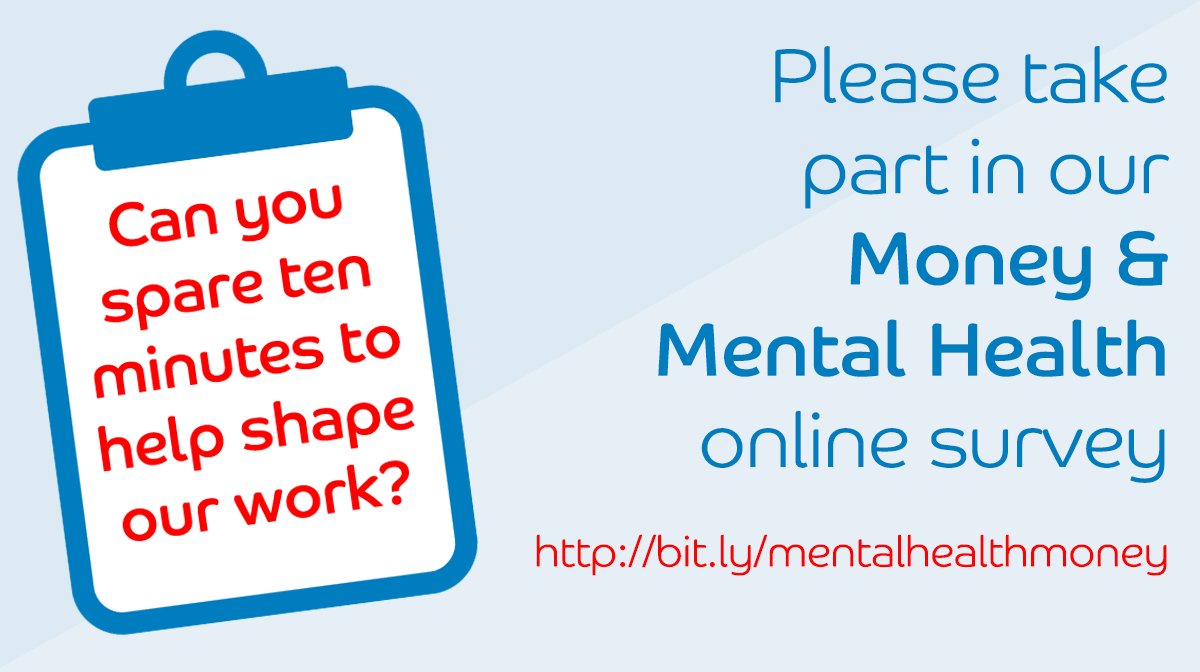 Rethink_'s tweet photo. Many of us have money problems &amp; mental illness. We’re creating a new service to support people in need. Can u help? https://t.co/DfwBCQXtfy https://t.co/4CSnkyRnrJ