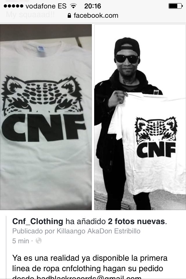 Angodi's tweet photo. Hoy es un día muy especial para mi ya disponible mi primera línea de ropa hagan su pedido en badblackrecords@gmail.com más info vía email https://t.co/AcLcbN3HCB
