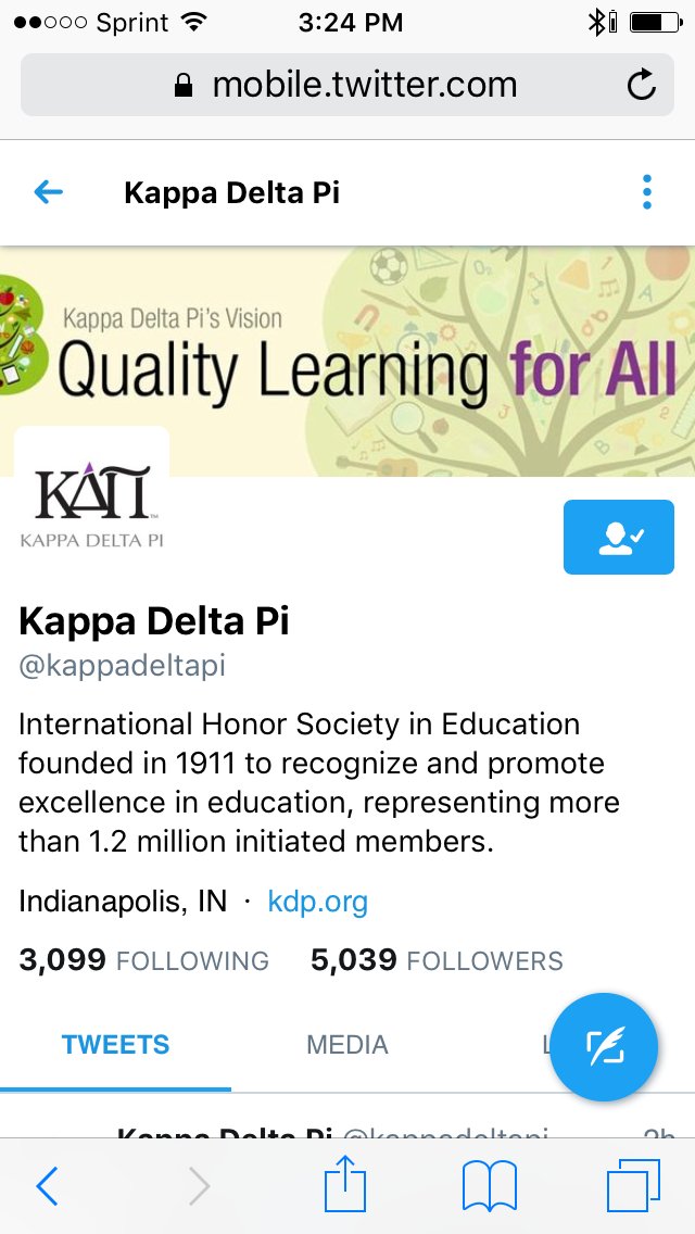 JoyceMungo's tweet photo. Go KDP!! @kappadeltapi Thank you for making being an educator and an artist a possibility https://t.co/RZcy8JjnuN