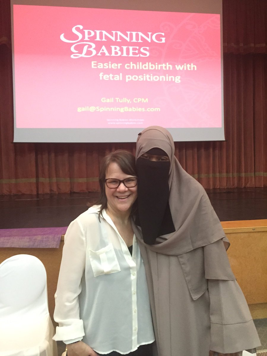 InherentBirth's tweet photo. Awesome meeting Gail! #spinningbabies https://t.co/FhqPshPBHz