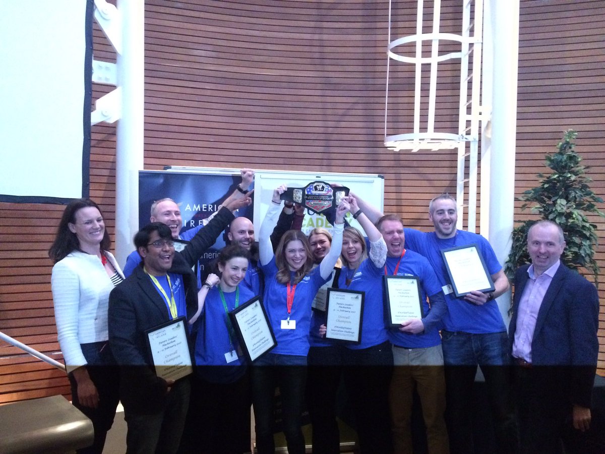 RyanAcademy's tweet photo. And Finally...the overall Winning Champions are @backhomeie CONGRATULATIONS! @AmericanChamber https://t.co/t6X2XykXkS