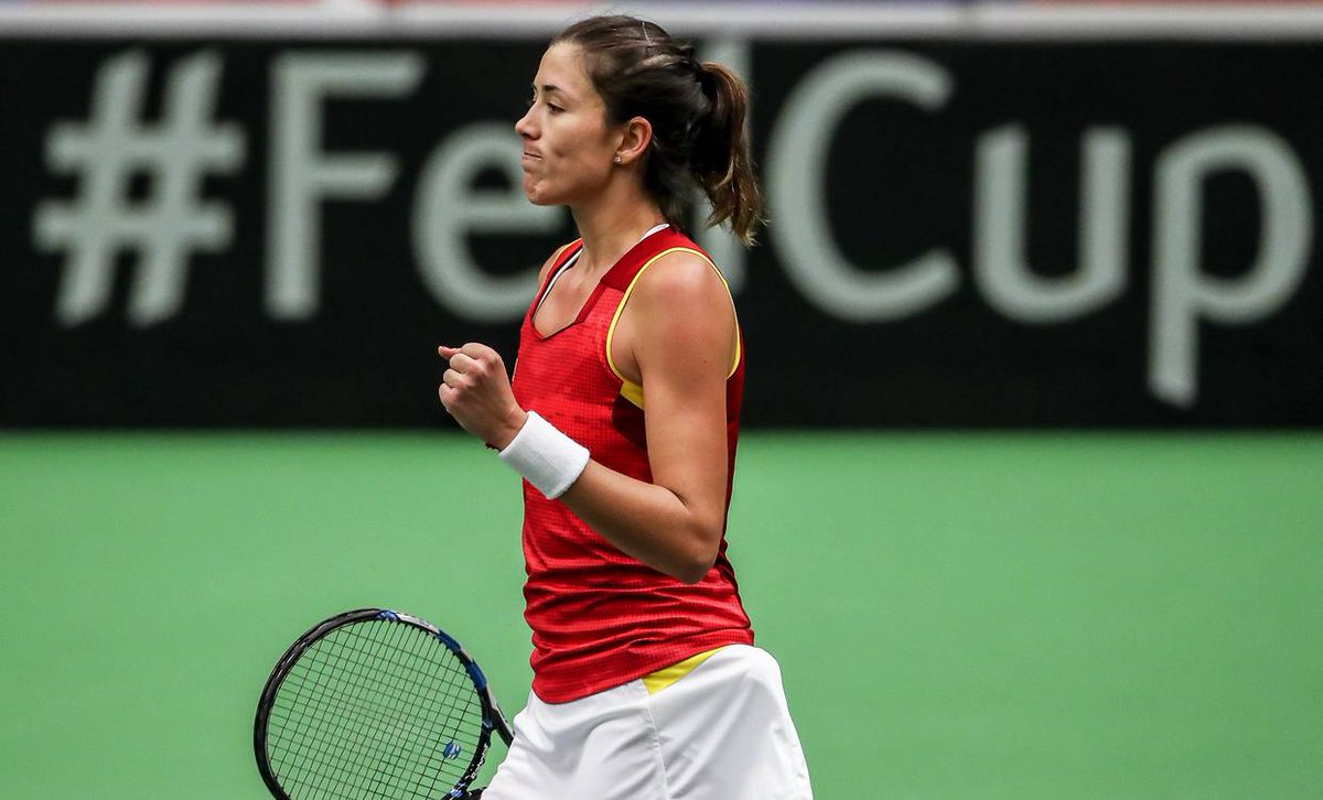 ElNacionalWeb's tweet photo. Muguruza consiguió un primer punto alentador para España https://t.co/EehCBJsDu9  https://t.co/Pj7CtUCQCD