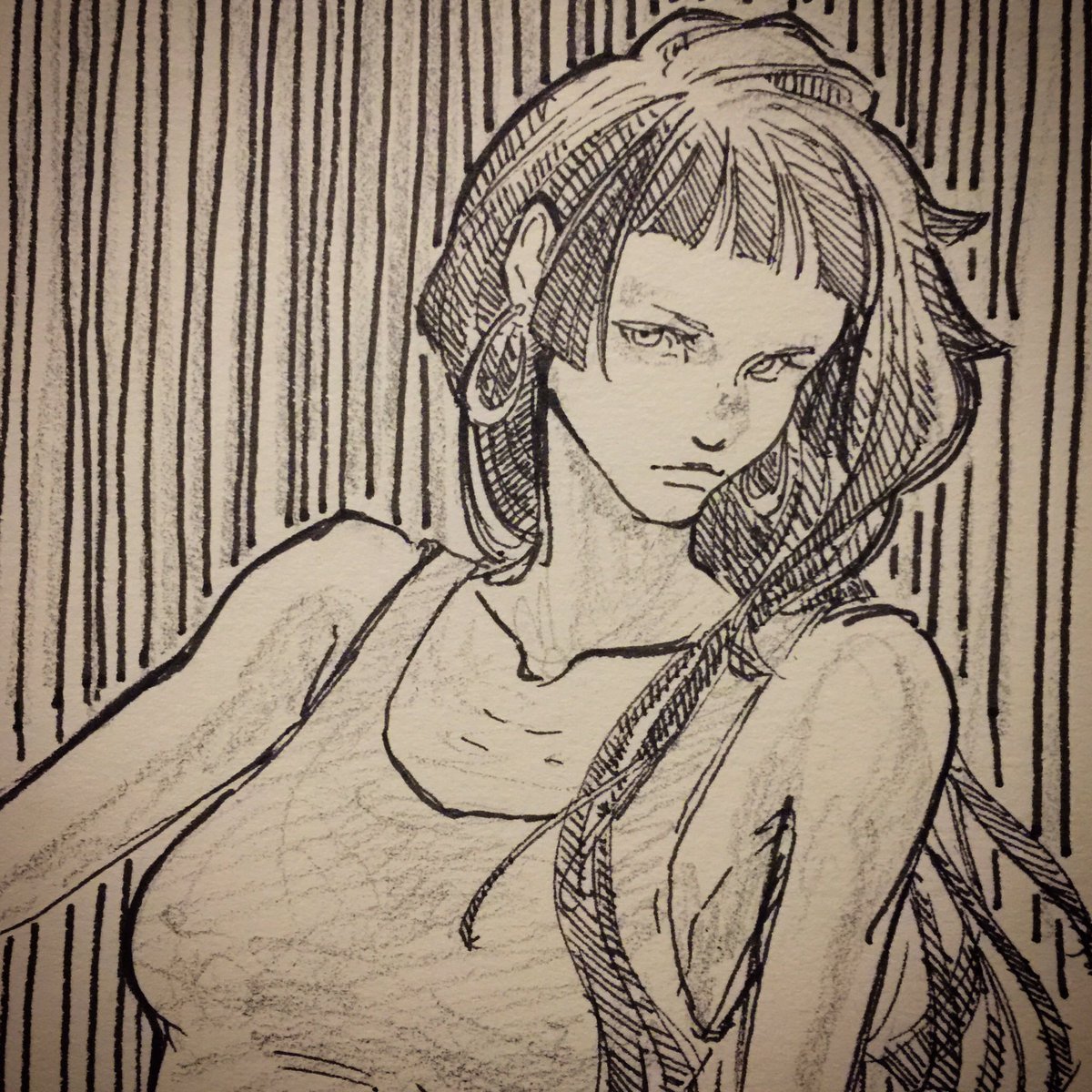 anti_saltism's tweet photo. 強そうなお姉さん
#illustration #drawing #doodle #ink #pen #pencil #figuredrawing #sketch #art #instaat #cartoon #soldier #blackandwhite https://t.co/RNlKpX9oBx
