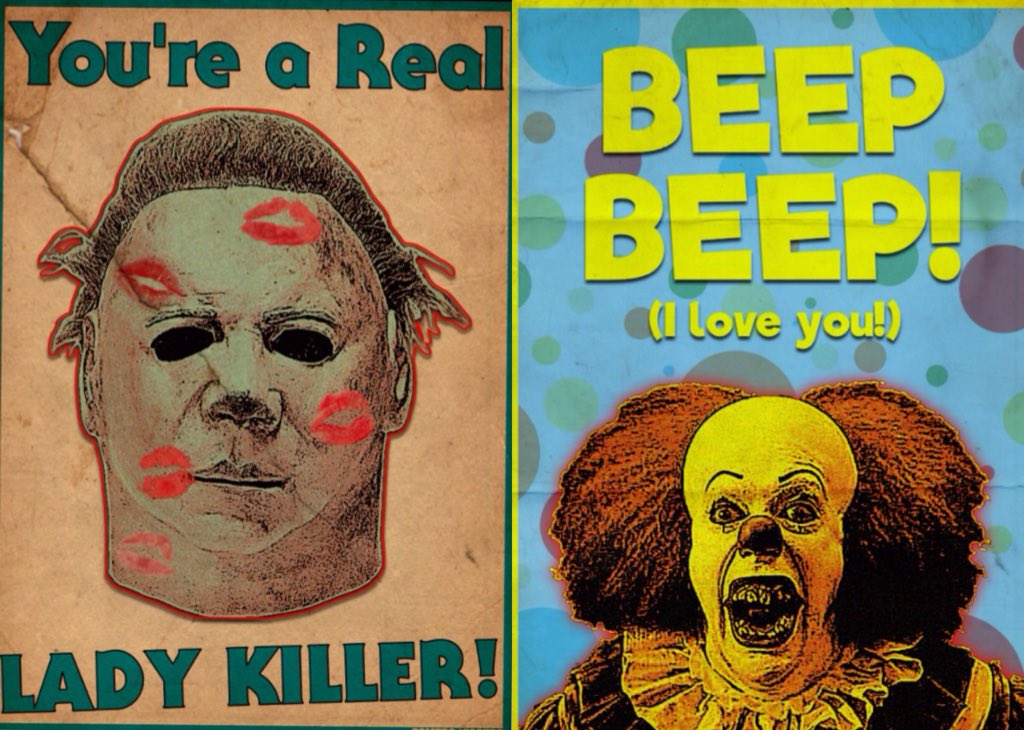 1carolinagirl's tweet photo. #HorrorValentines💀🔪🔪 https://t.co/MPNZEPErLz