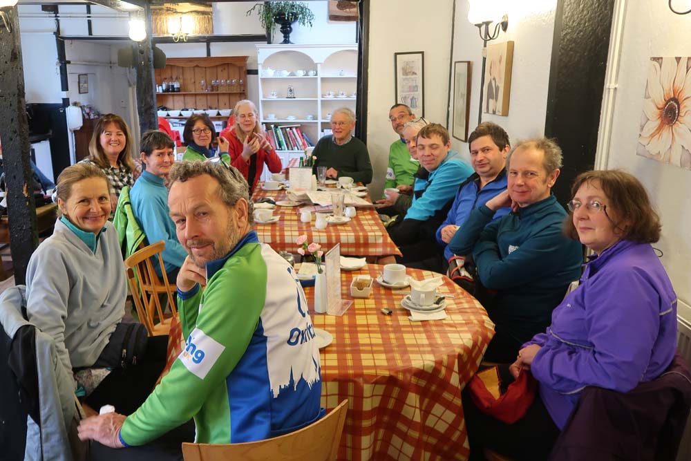 At the Coffee House in Thame last Sunday #cycling oxfordcycling.uk/rides-and-even…