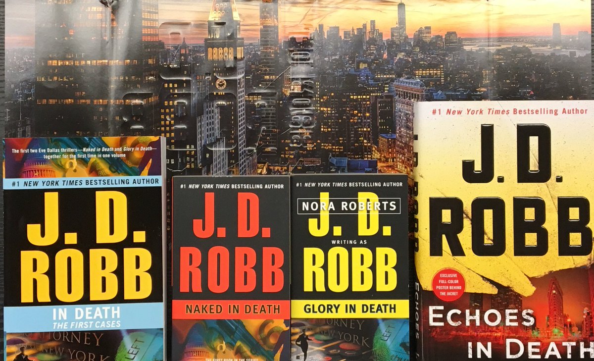 BNRenaissance's tweet photo. #EchoesInDeath is 44th book in #JDRobb #InDeath series!This weekend re-read series from start #NakedInDeath #GloryInDeath ! #WeekendRead https://t.co/KoEBDl90bh