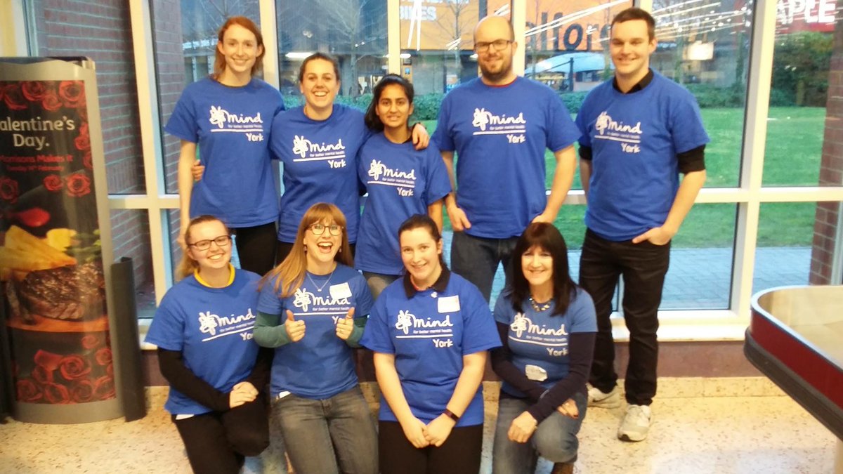 TheYorkMind's tweet photo. Thanks so much to all our #volunteers for their help today @morrisons #fossisland bagpack @theyorkmind @hollytaymar #york #mentalhealth https://t.co/VaXtGxhqyp