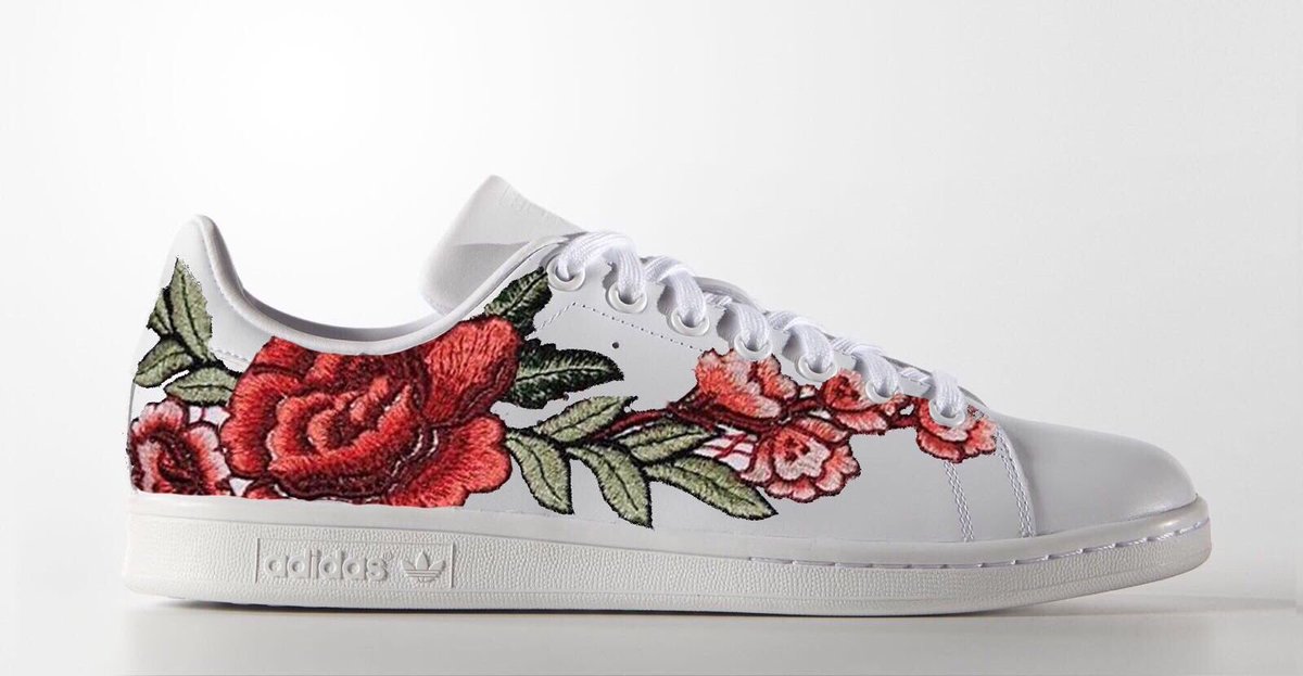 stan smith flowerbomb