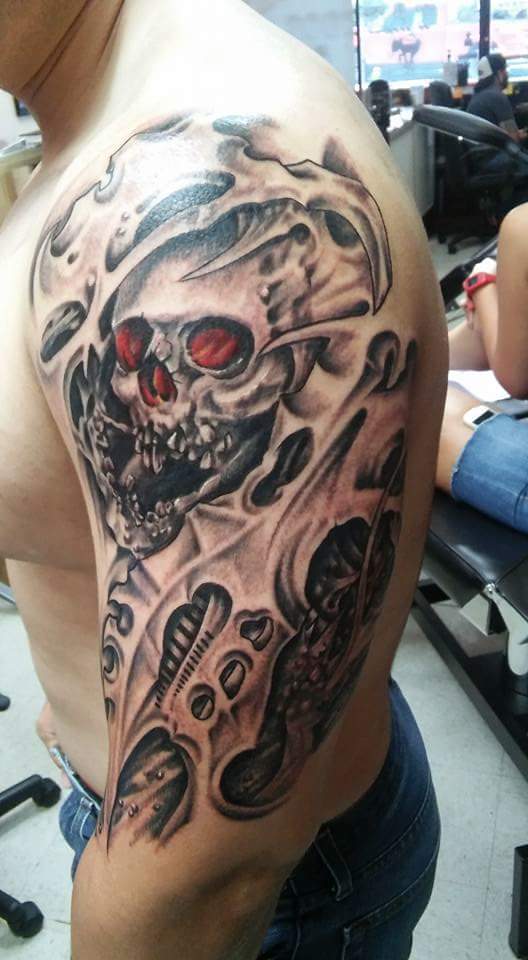 SABoardwalk's tweet photo. Tattoos by Abel!! https://t.co/rjFgPlRnkl