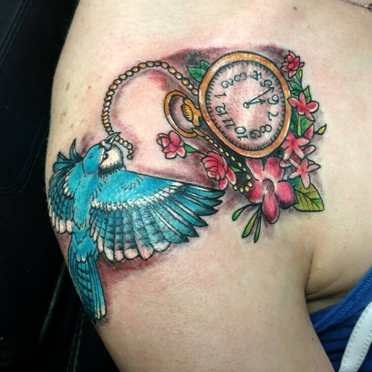 SABoardwalk's tweet photo. Tattoos by Su!! https://t.co/L2kauYMipK