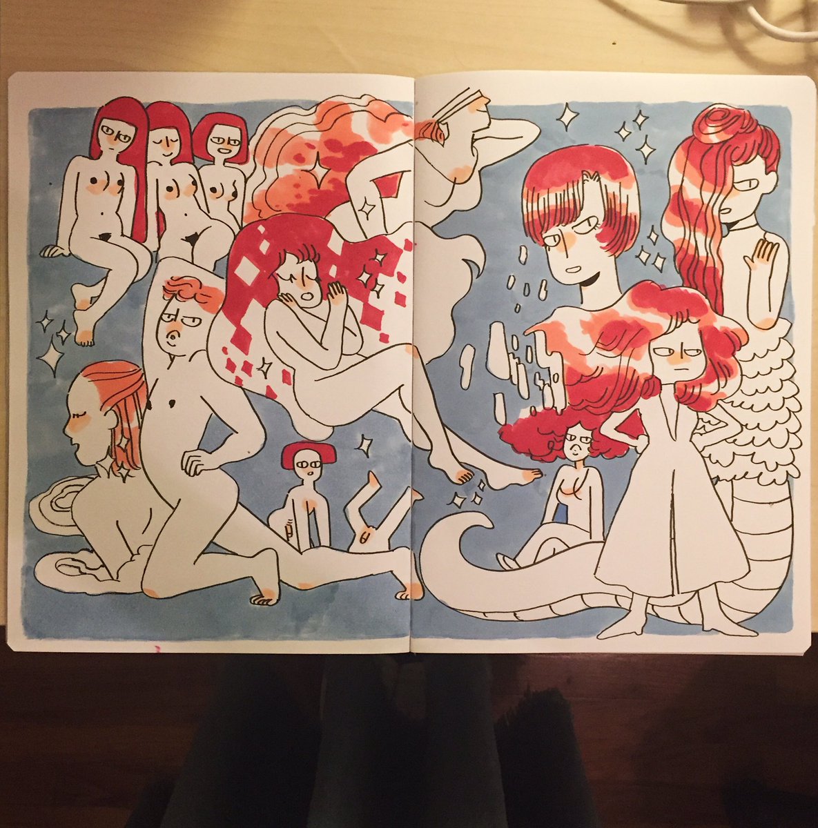 AnnisaAdjani's tweet photo. Doodling https://t.co/morH835fBv