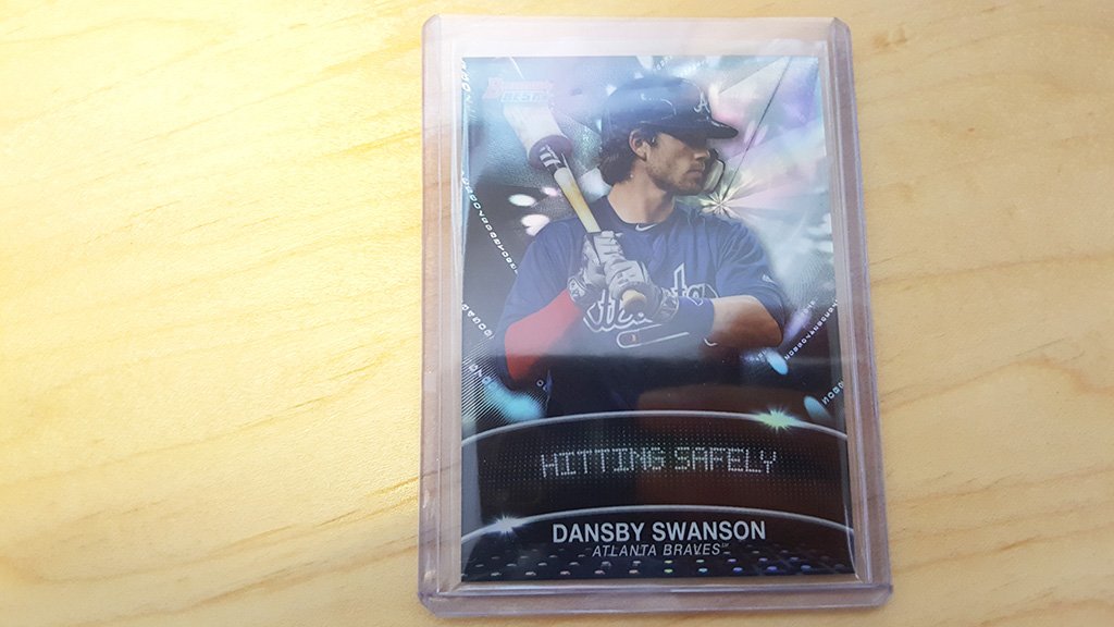 MLB's tweet photo. Want hair like @LieutenantDans7? Well, we can’t give you that! 

But if you RT, we can give you a chance to win this sweet card. #MLBCards https://t.co/zdm0JNttE9