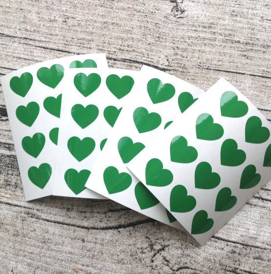 chilliipeppa's tweet photo. 48 Green heart stickers, Green heart mini decals, gift wrapping o… https://t.co/L6sPFUYQXb #Chillipaper #GreenHeart https://t.co/My0qfqu9E5