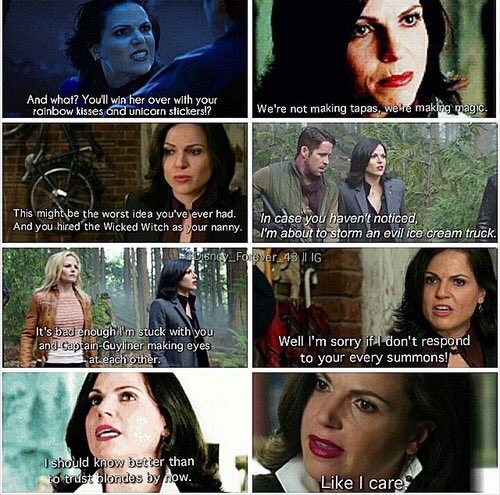 OUATlaughs's tweet image. Regina sass at its finest!