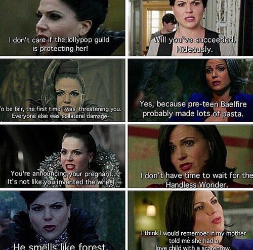 OUATlaughs's tweet image. Regina sass at its finest!