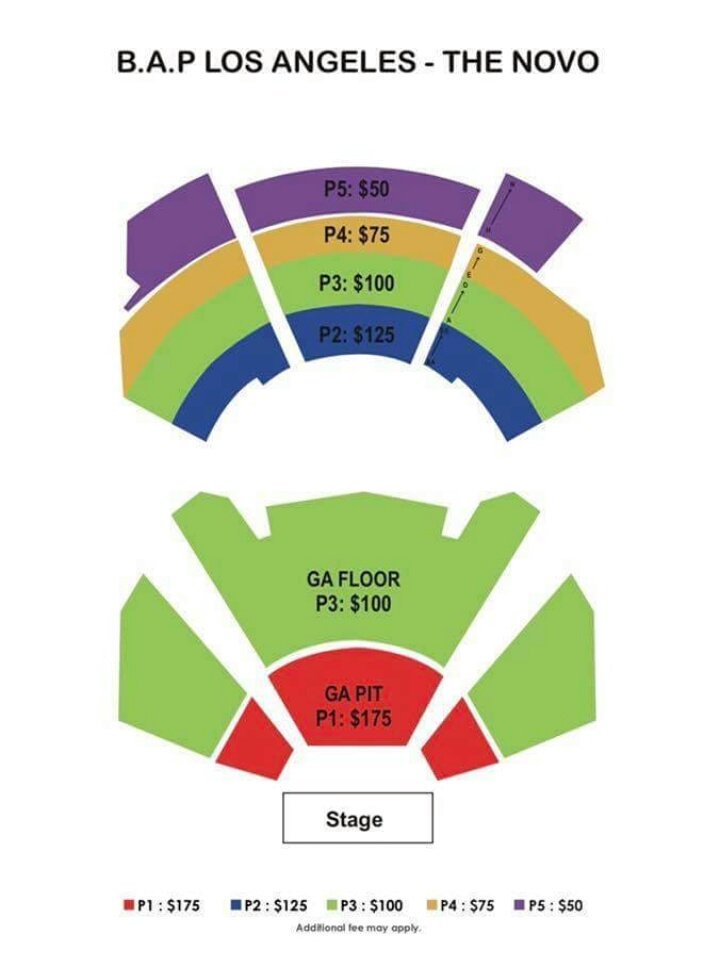 The Novo Balcony Seating Chart