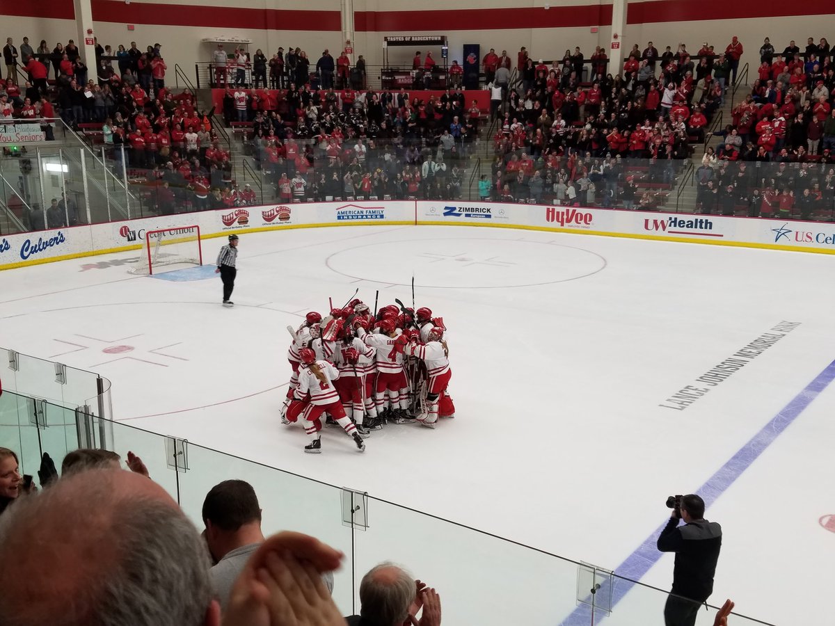 Awesome shoot out win way to go Badgers!!! #Badgers