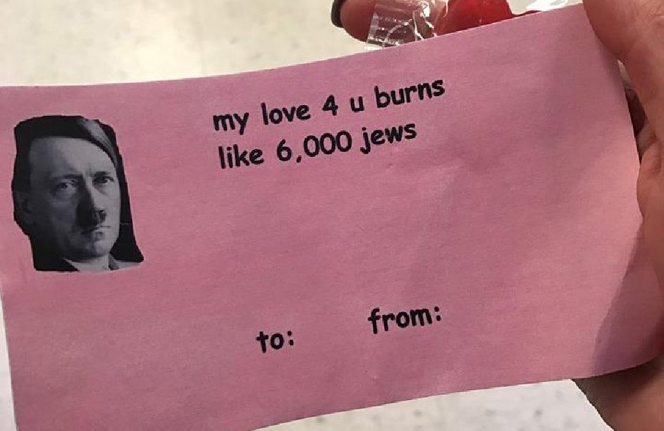Fake News: CMU College Repubicans dit NOT pass out Hitler Valentines