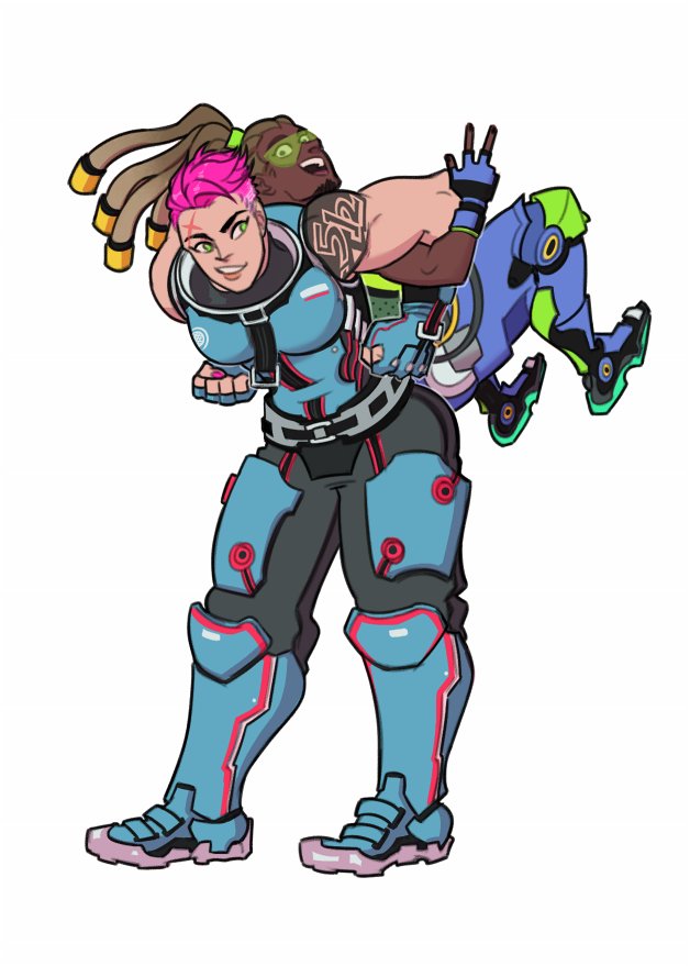 shit_anuyan's tweet photo. I forgot I drew these 2 months ago??? I didn't post bec Winstons missing https://t.co/azOMMLDpoS