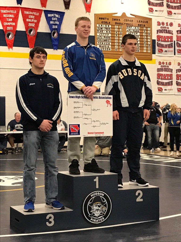WurzerAD's tweet photo. Wes Geisler 2nd place district wrestling #hudsonschools #ontostate https://t.co/S0K3NMYZva