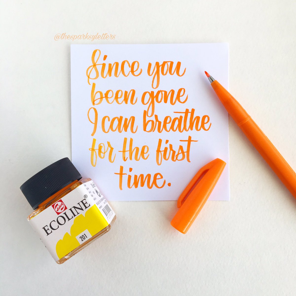 thesparksdesign's tweet photo. #pentel dipped in lemon yellow #ecoline liquid watercolor #lyrics #songs #moderncalligraphy
https://t.co/xTNNy6oYcG
https://t.co/jbZDxG7AAC https://t.co/MZLESSmpAv