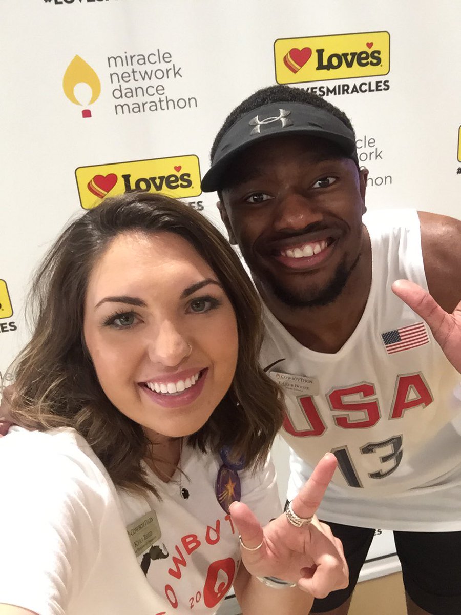 We're feeling the love from <a href="/CowboyThon/">CowboyThon</a> ! It's all #forthekids! #lovesmiracles