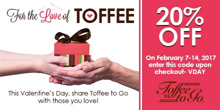 Toffee to Go tweet media