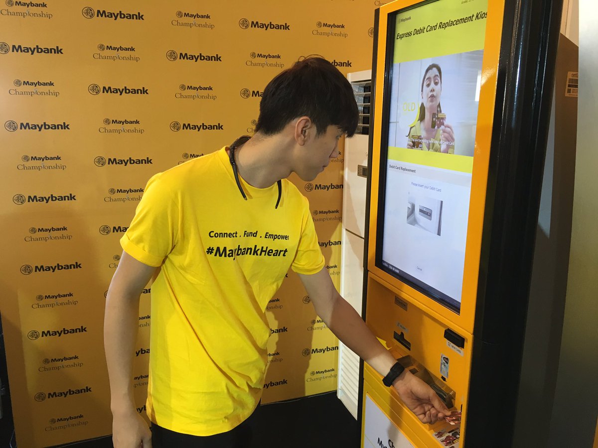 Maybank V Twitter Replace Your Debit Card For Free Via The Debit Card Replacement Kiosk At Maybankchampionship Village Golflikeneverbefore Maybankcards Https T Co Qe9dtyyzru Twitter