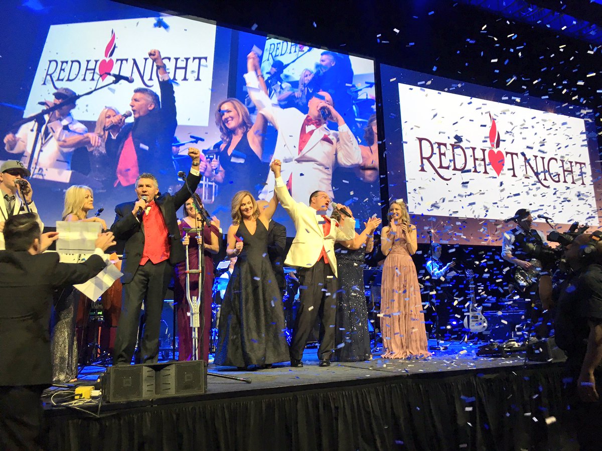 ChildrensMercy's tweet image. Wow!!! Breaking all records, #RedHotNight raises more than $2 million, helping @ChildrensMercy treat all kids, regardless of ability to pay.